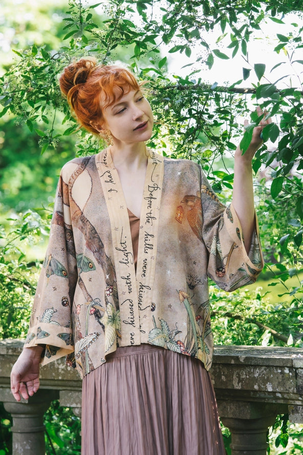 Cropped Kimono . Lovelight