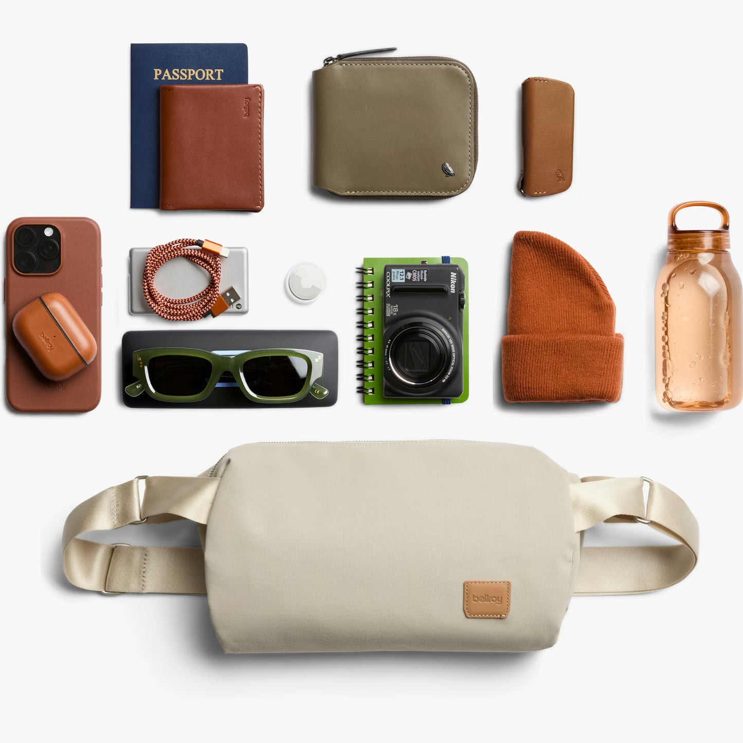 Bellroy Classic Sling 7L . Tahini