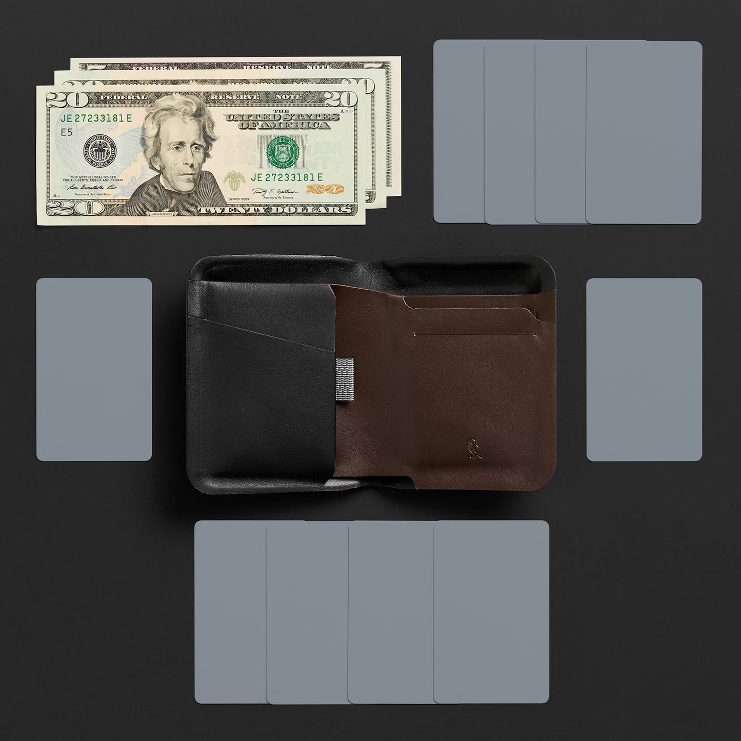 Bellroy Apex Note Sleeve . Raven