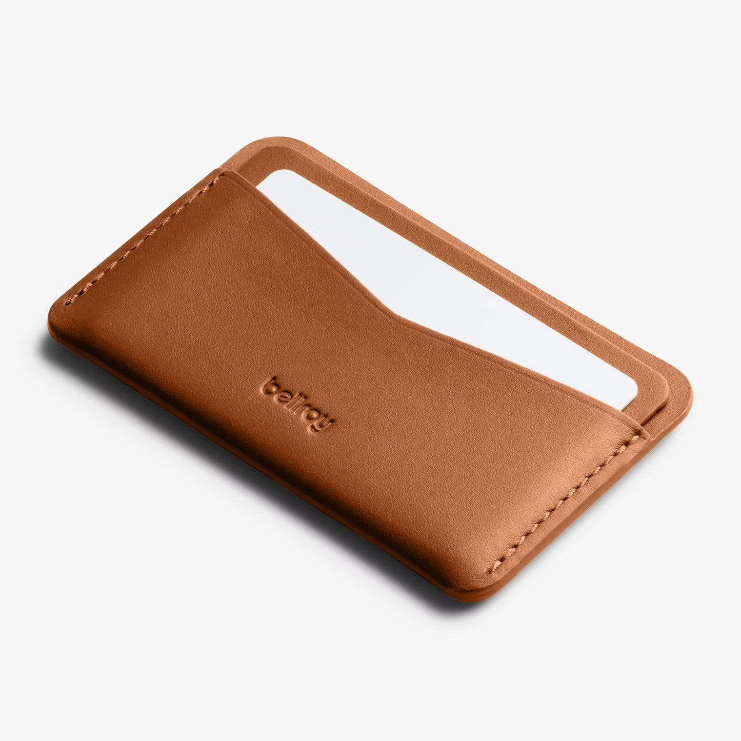 Bellroy Card Slip . Caramel