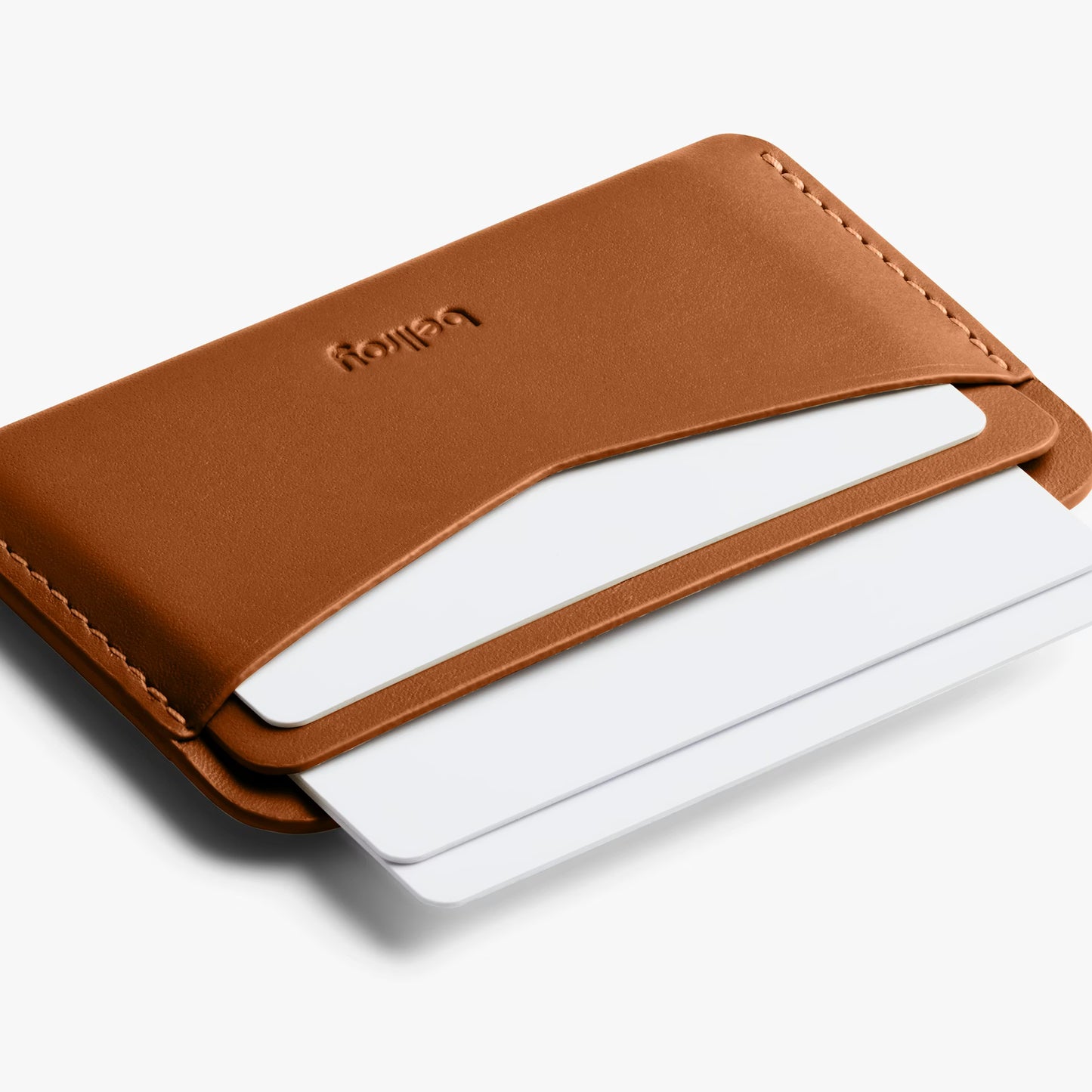 Bellroy Card Slip . Caramel