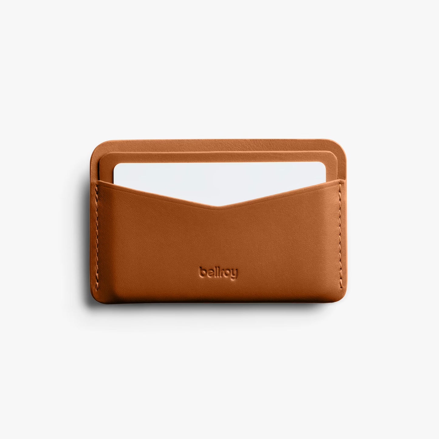 Bellroy Card Slip . Caramel
