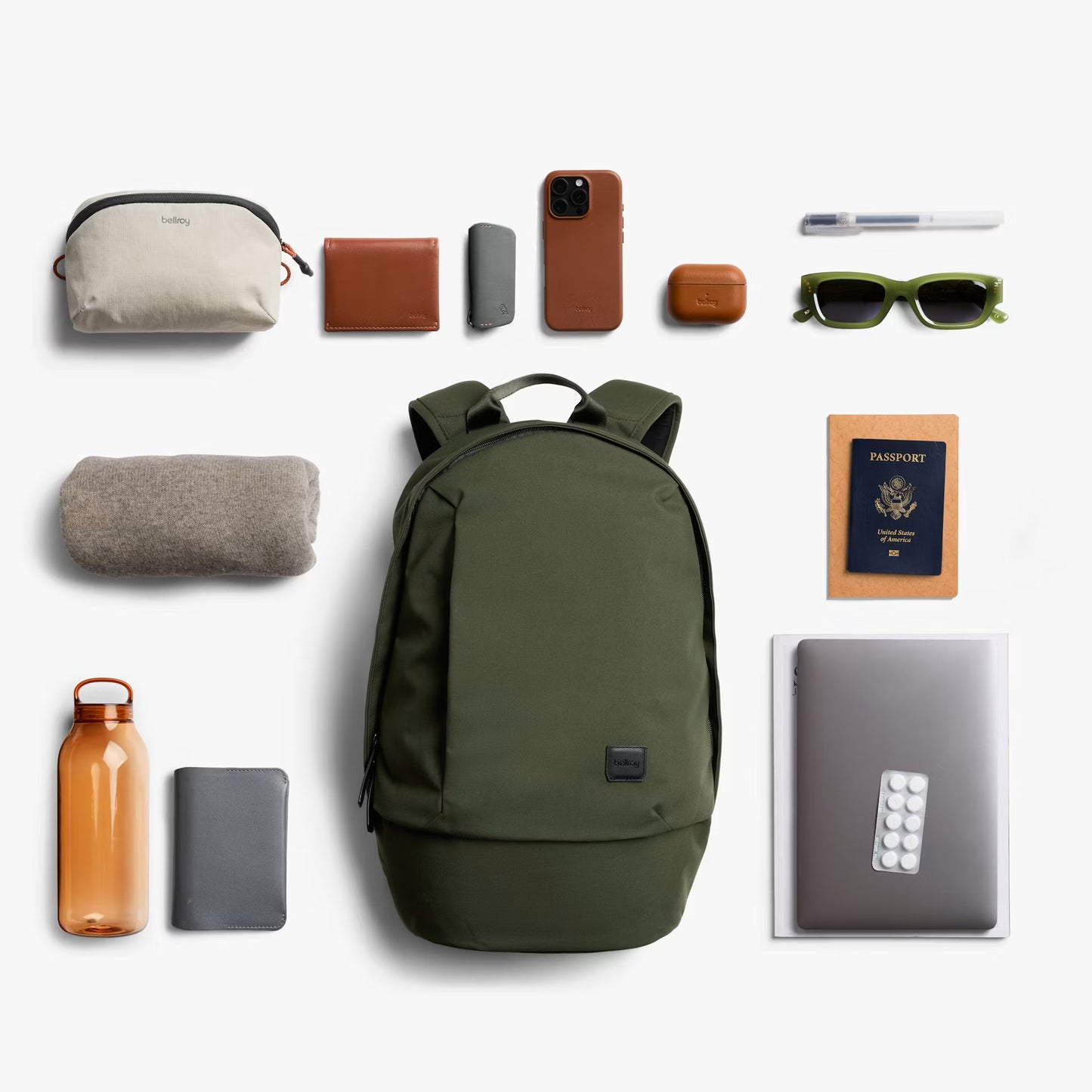 Classic Backpack (20L, Third Edition) . Olive