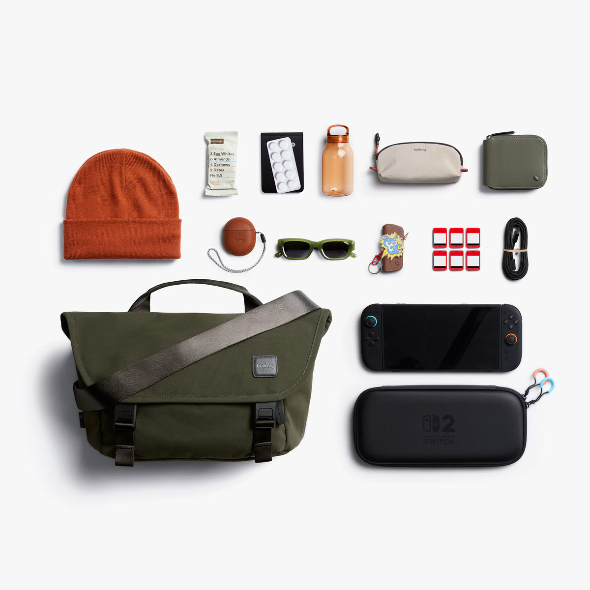 Bellroy Classic Messenger Gaming Edition . Olive