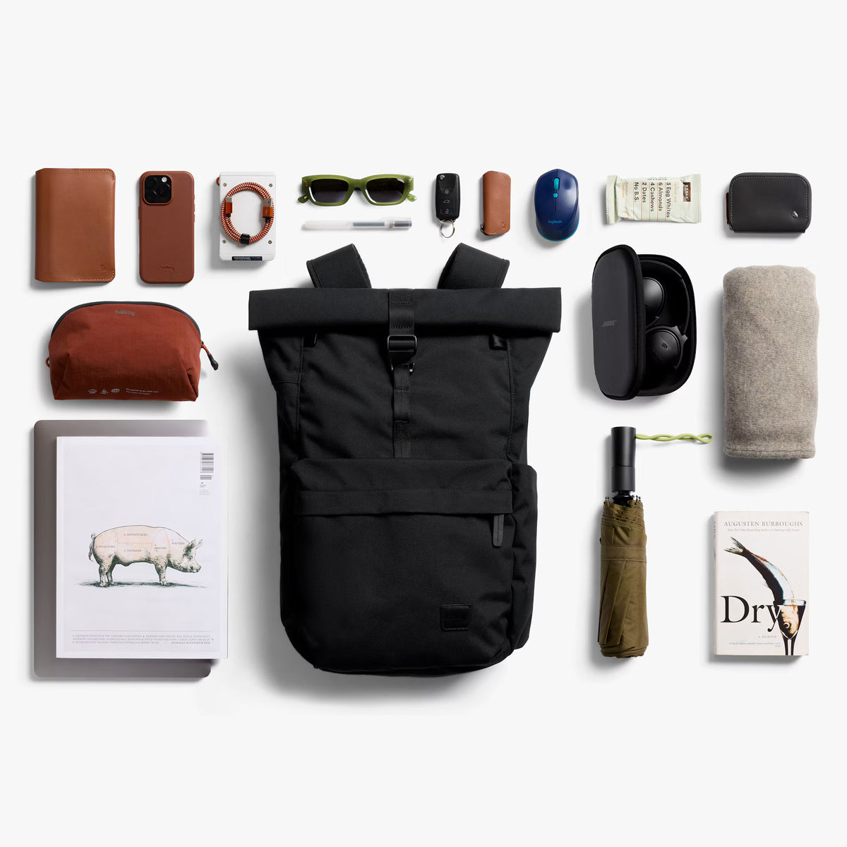 Bellroy Classic Rolltop . Black