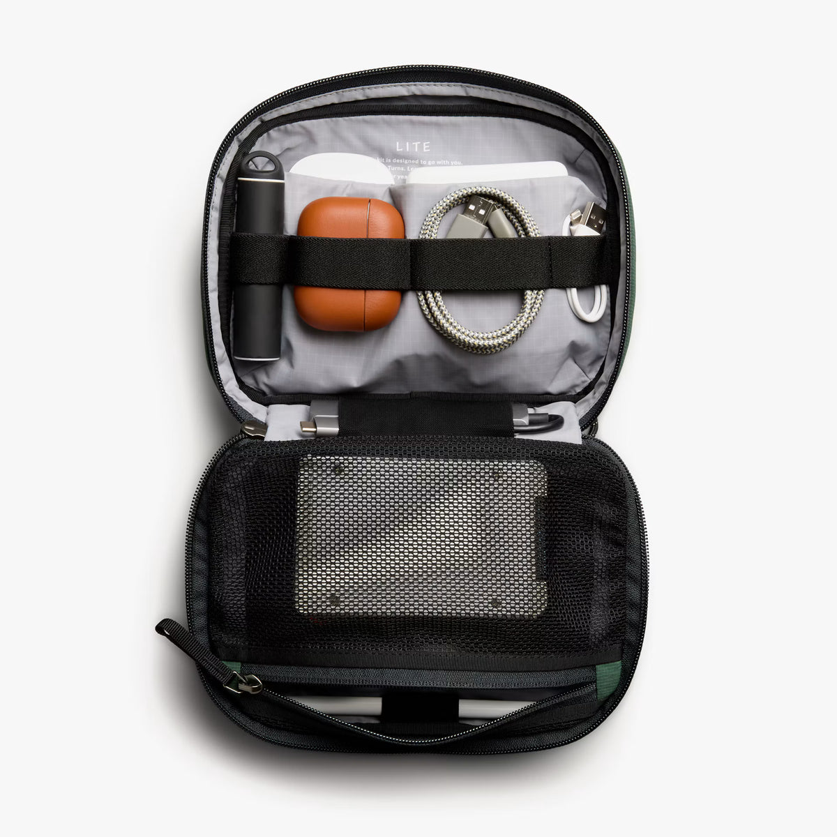 Bellroy Lite Tech Kit . Spruce