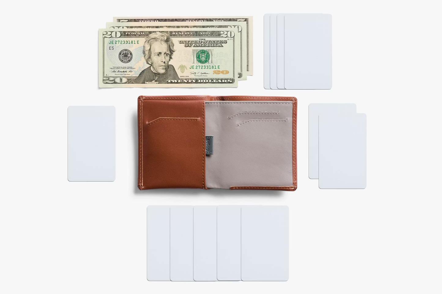 Bellroy RFID Note Sleeve Wallet . Sienna