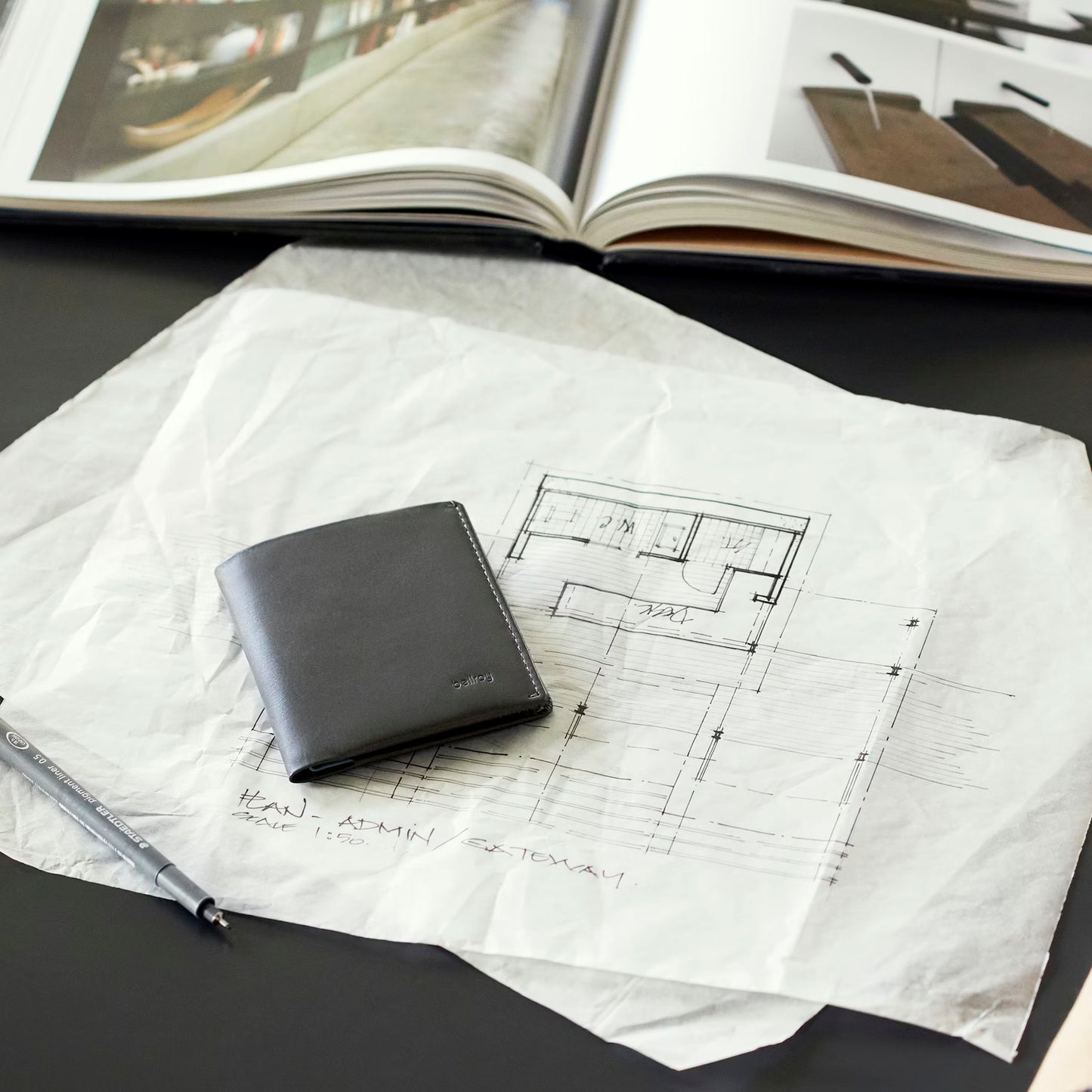 Bellroy RFID Note Sleeve Wallet . Sienna