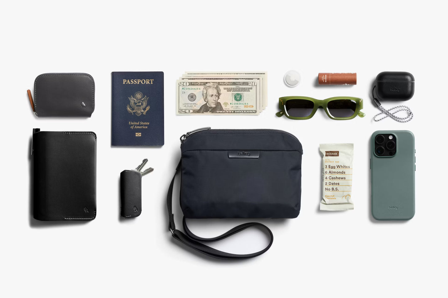 Bellroy Tokyo Side Bag . Navy