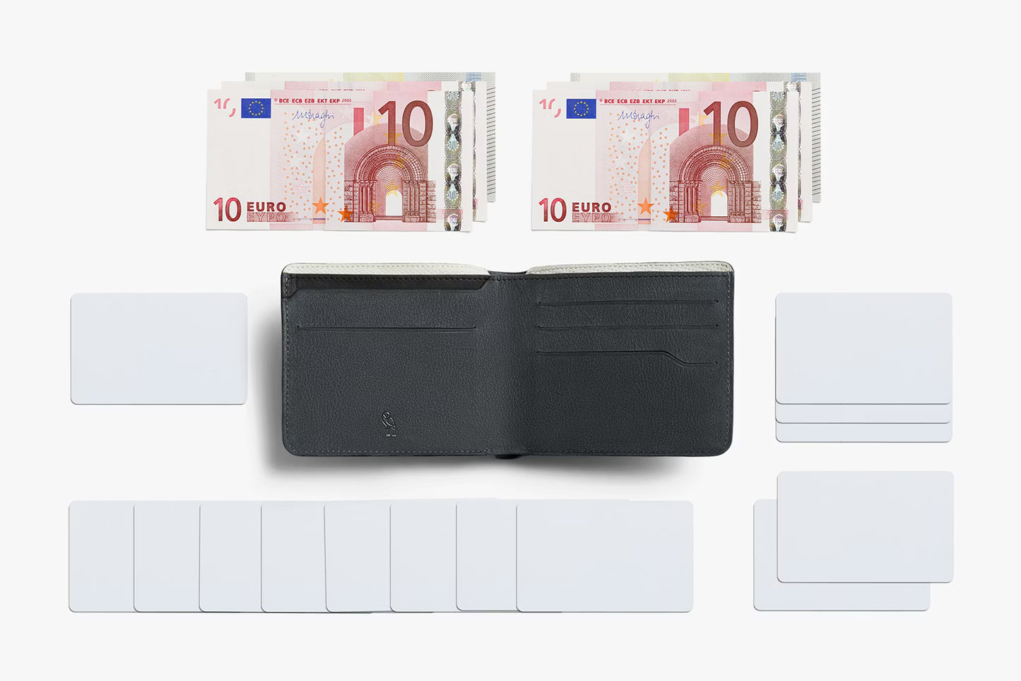 Bellroy Hide + Seek Premium Edition Wallet . Black