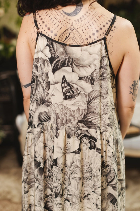 Slip Dress . Honey and the Moon