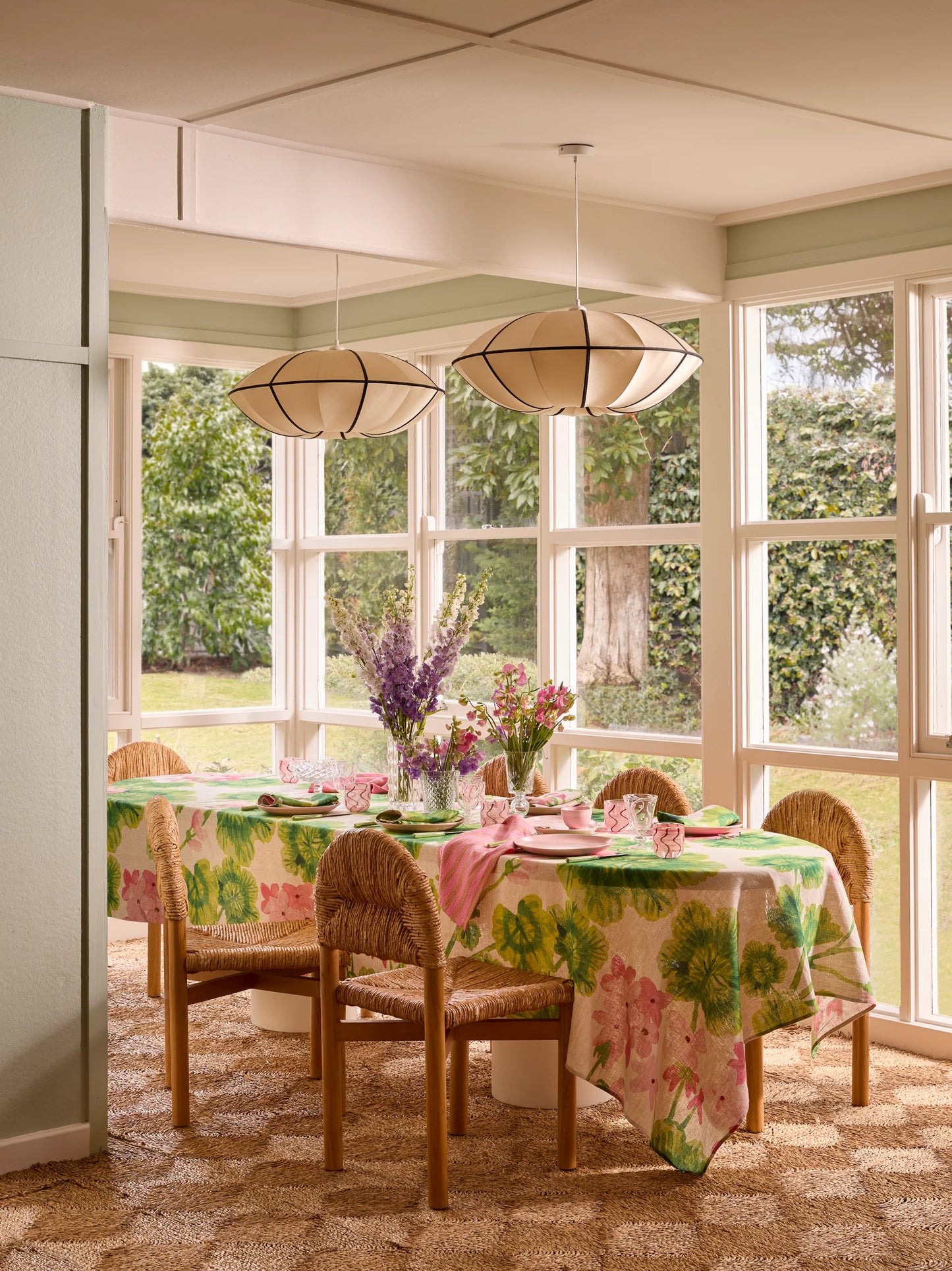 Geranium Pink Tablecloth ARRIVING SOON