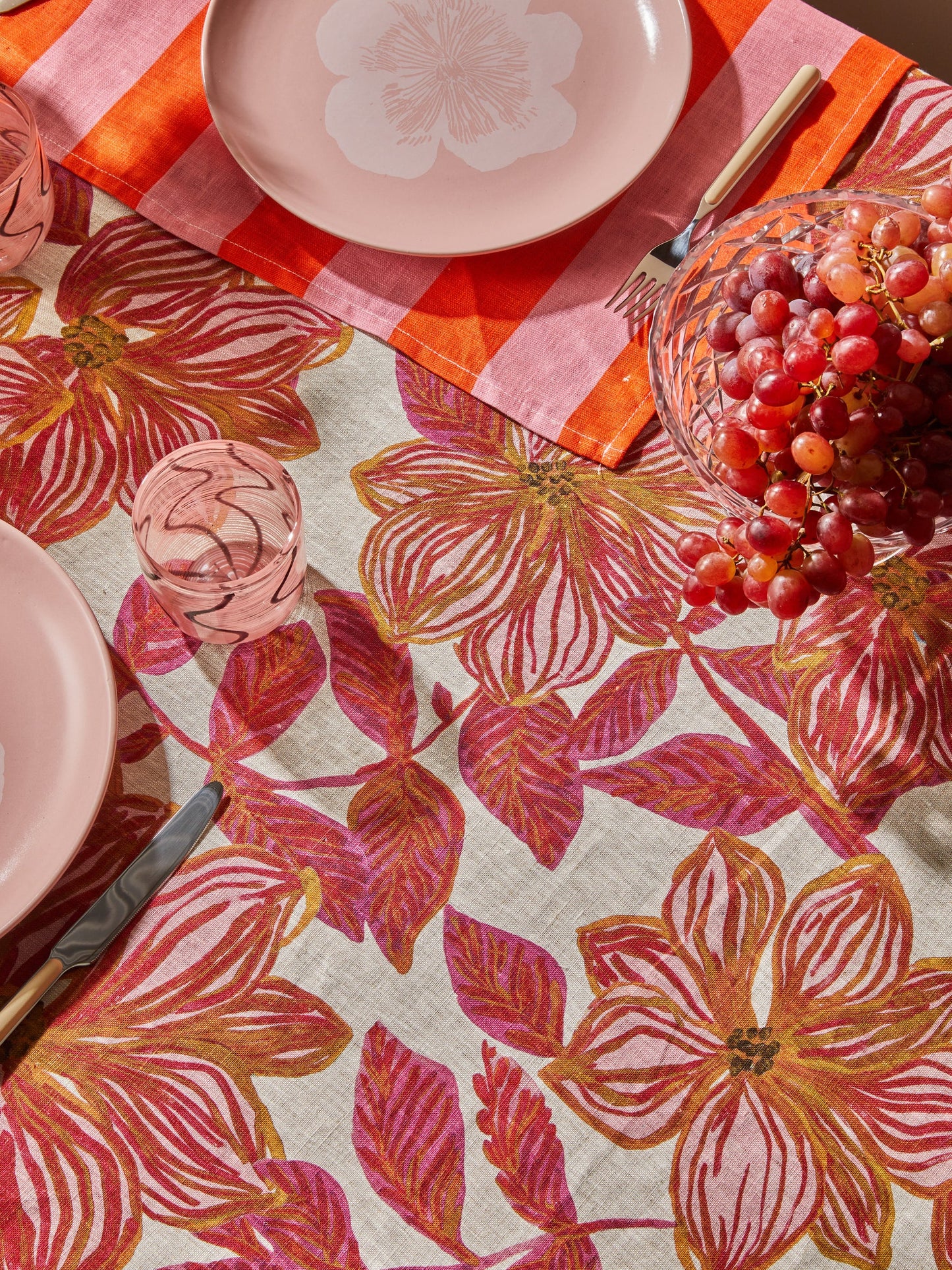 Azalea Pink Tablecloth ARRIVING SOON
