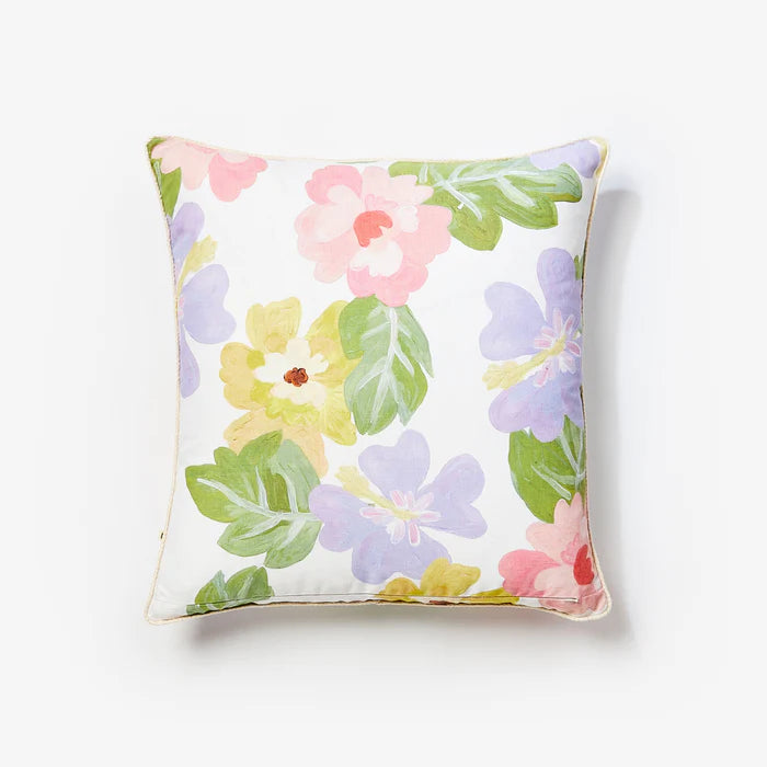 Cushion . Moana Floral Multi . 50cm