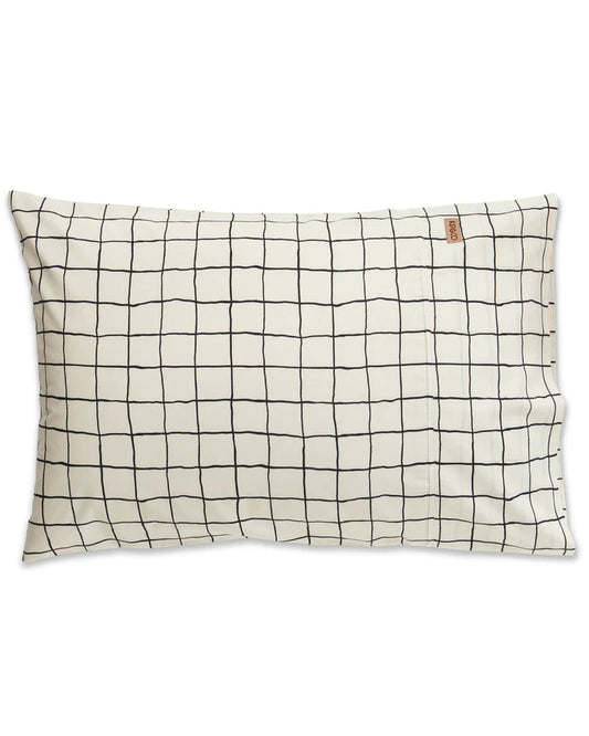 Check 1-2 pillowcase set . Organic Cotton