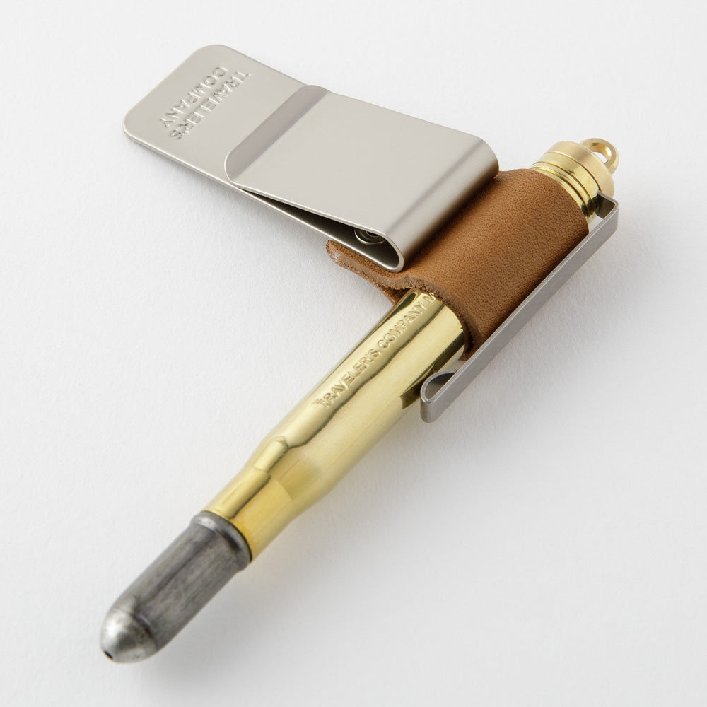 Traveler's Notebook Pen Holder . Camel