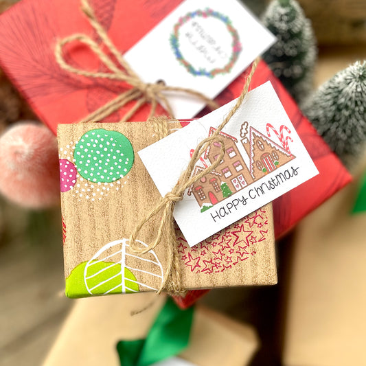 Christmas Tags . Gingerbread Houses