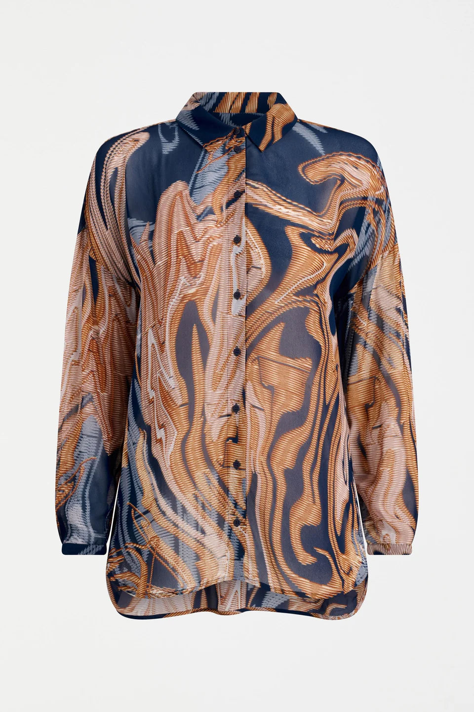 Eir Sheer Shirt . Brandr