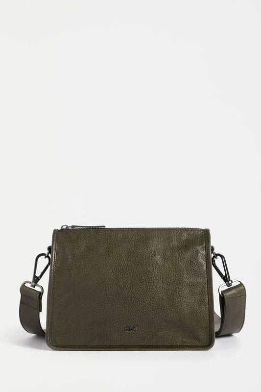 Halben Crossbody Bag . Dark Olive