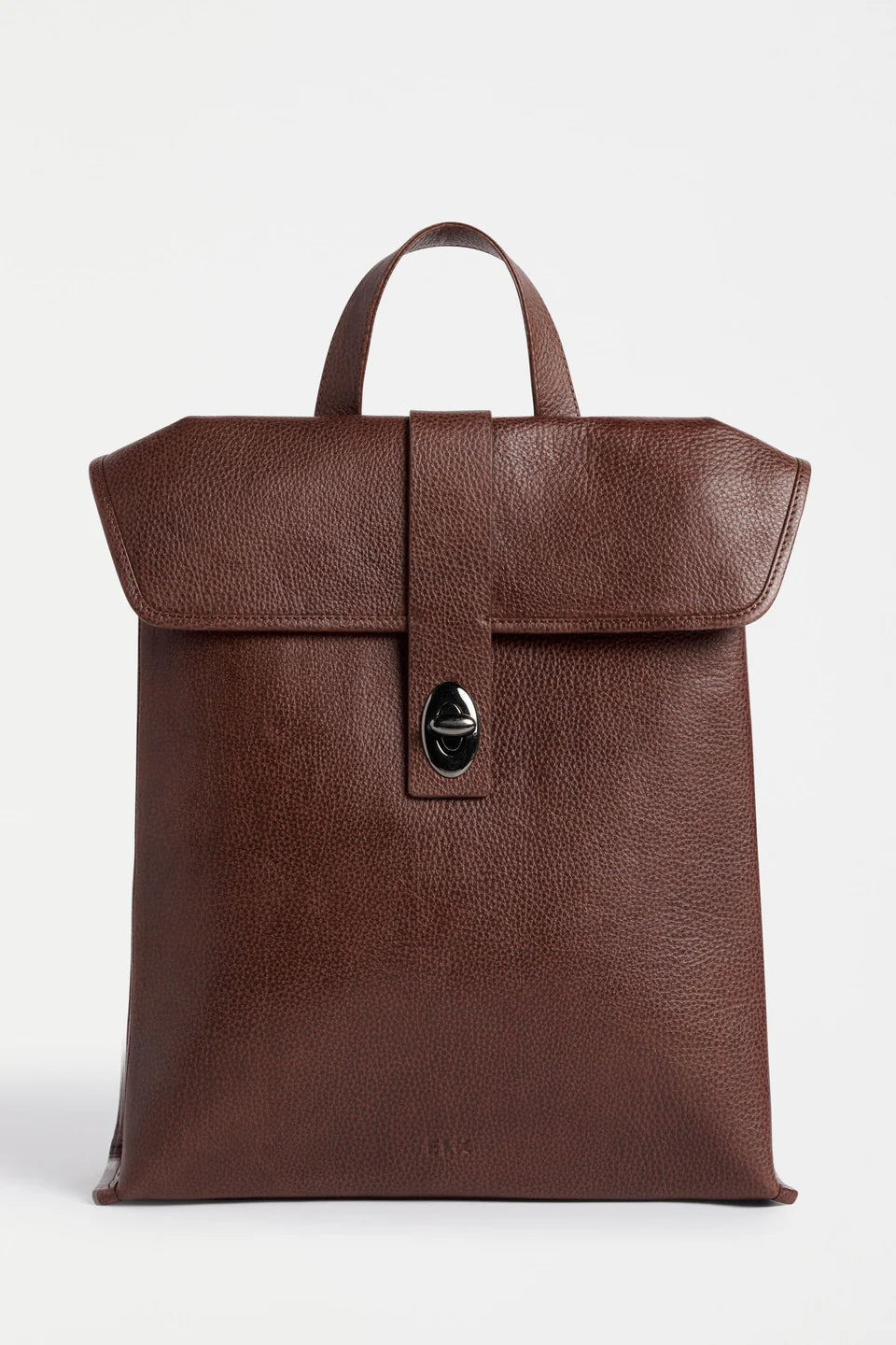 Hyddan Leather Backpack . Sienna