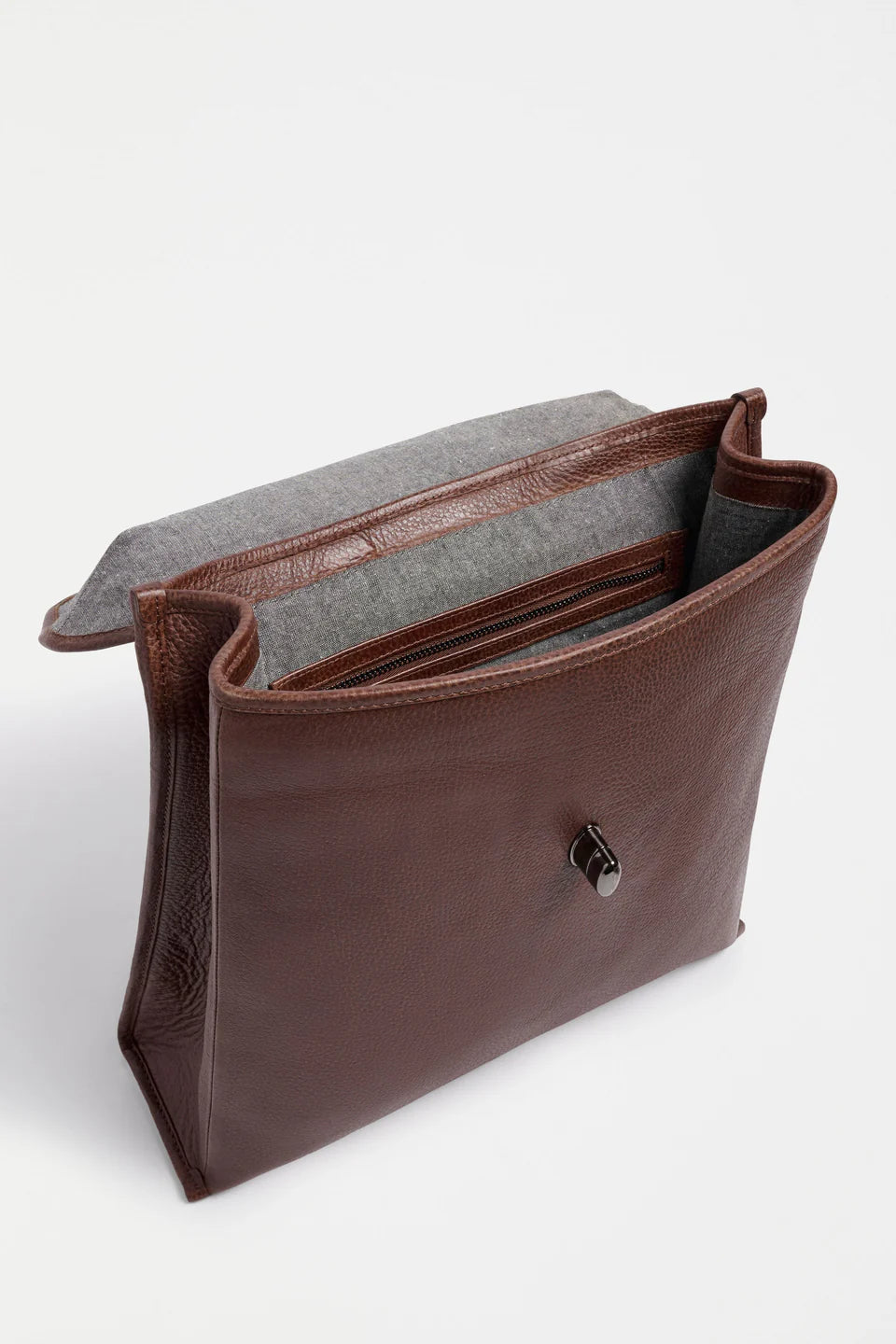 Hyddan Leather Backpack . Sienna
