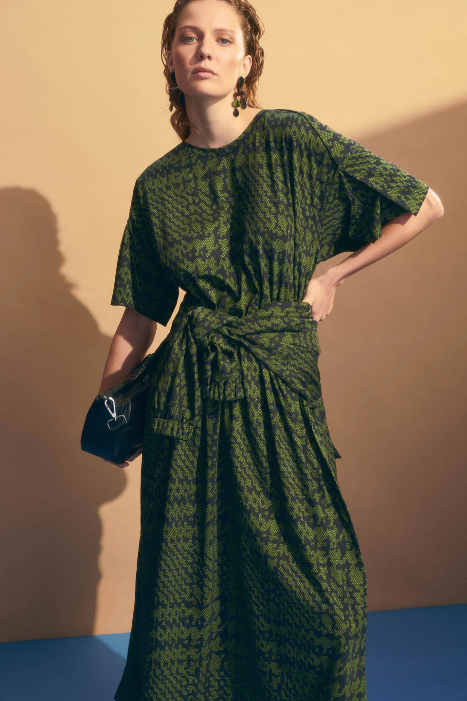 Agnes Dress . Portus Print