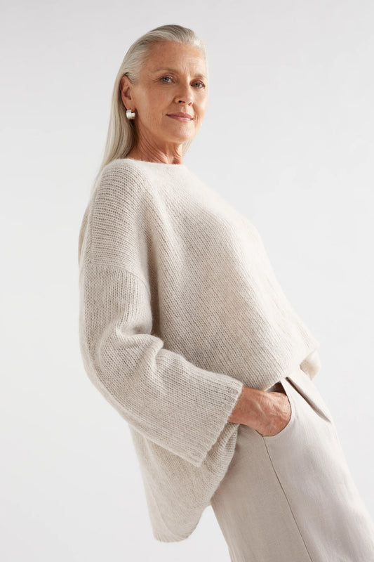 Agna Sweater . Ecru .