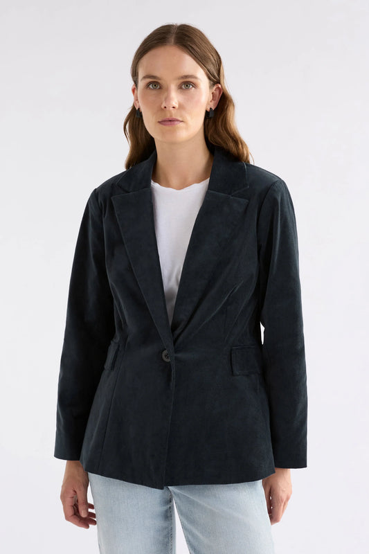 Altes Velvet Jacket . Carbon
