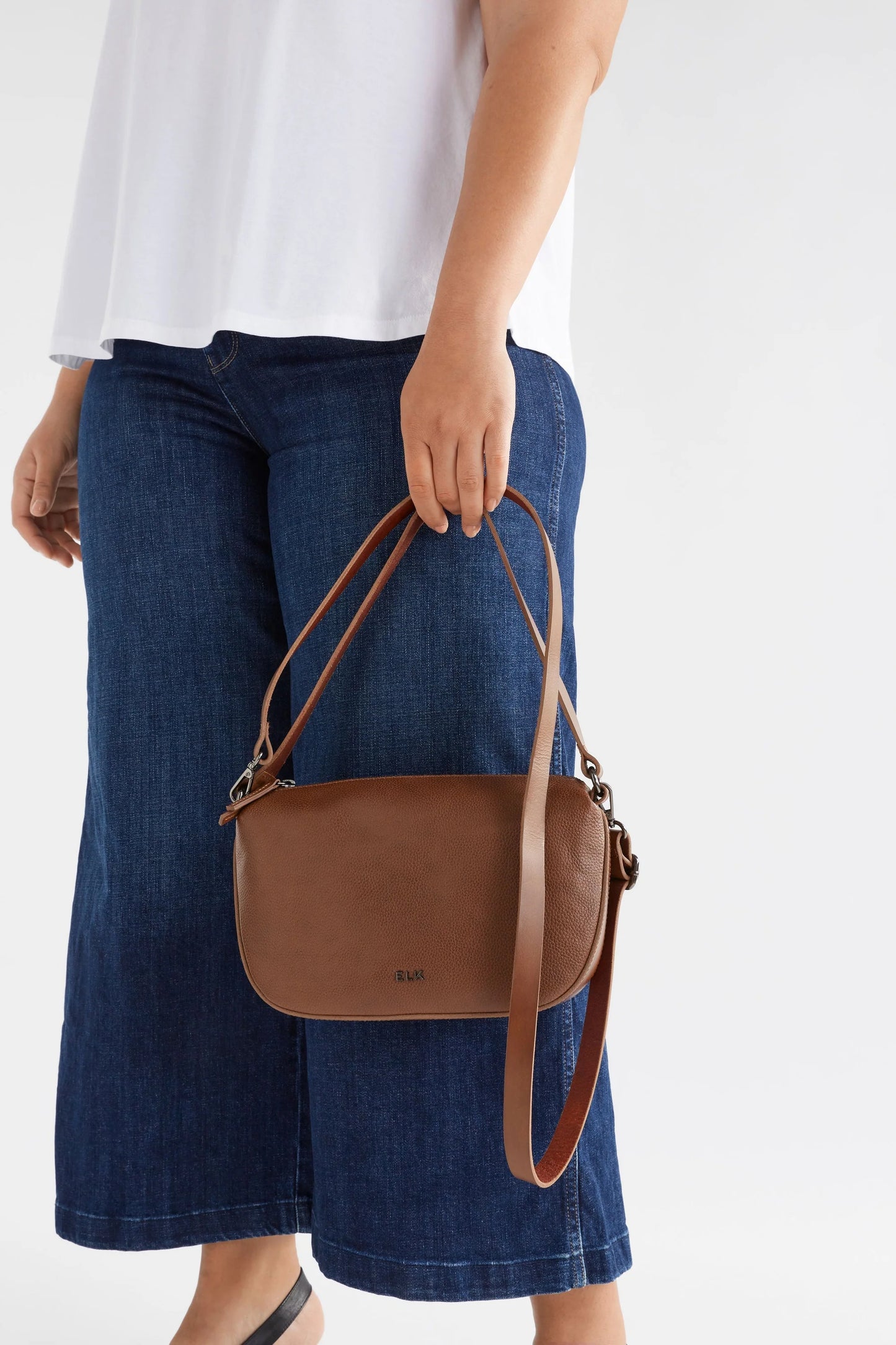 Ilin Mini Crossbody . Denim