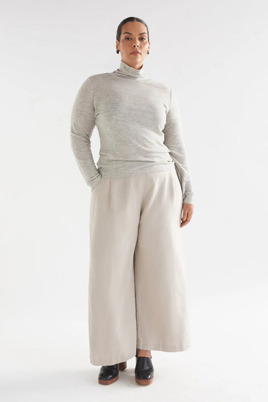 Ilona Linen Pant . Flax