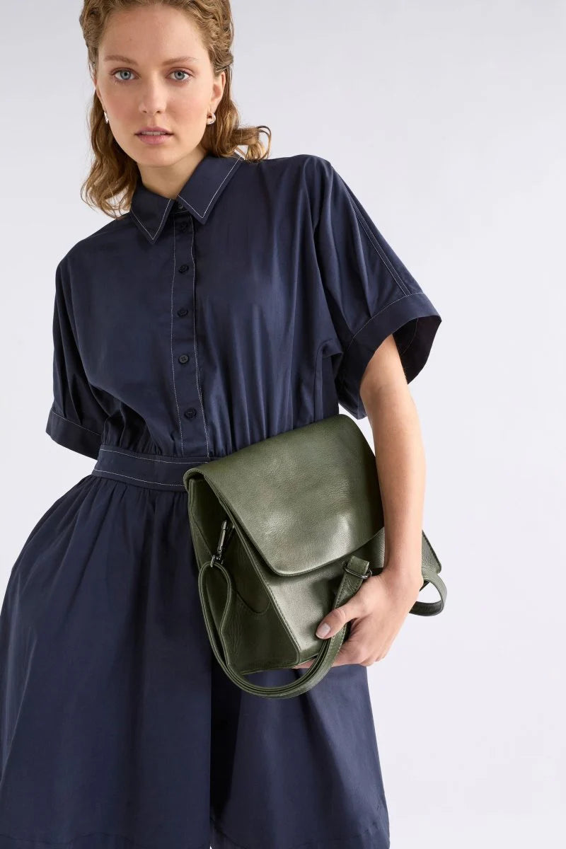 Kaska Crossbody . Loden Green