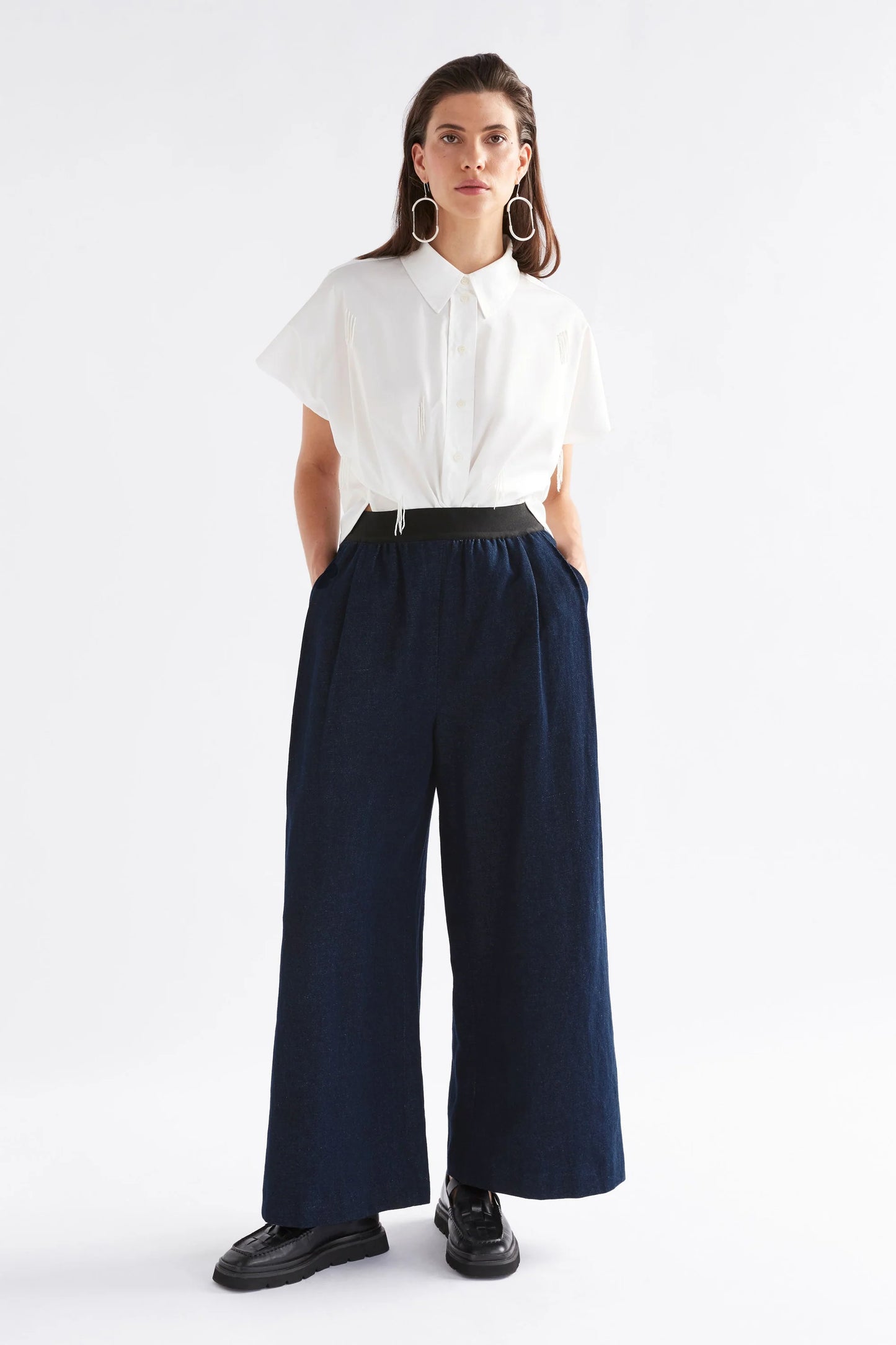 Pant . Njolle Wide Leg . Denim