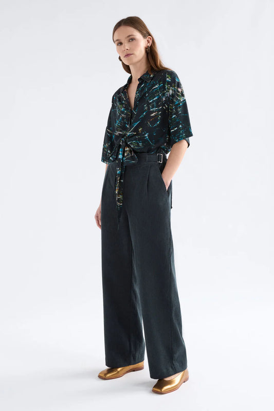 Noemi Cord Pant . Carbon