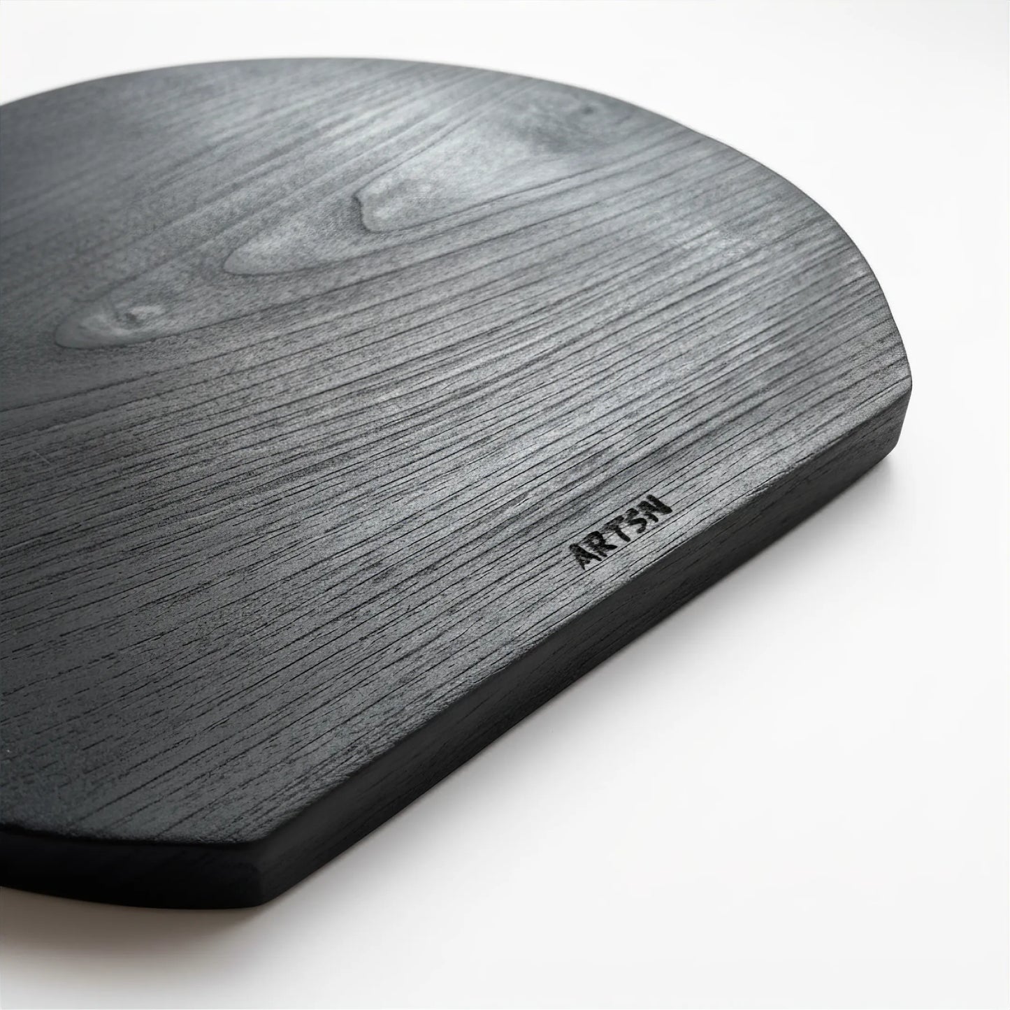 Etsu Shou Sugi Ban Board . Round
