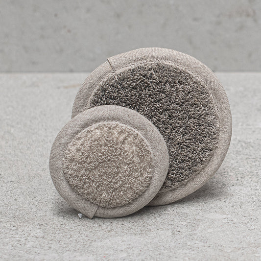 Linen Facial Loofah
