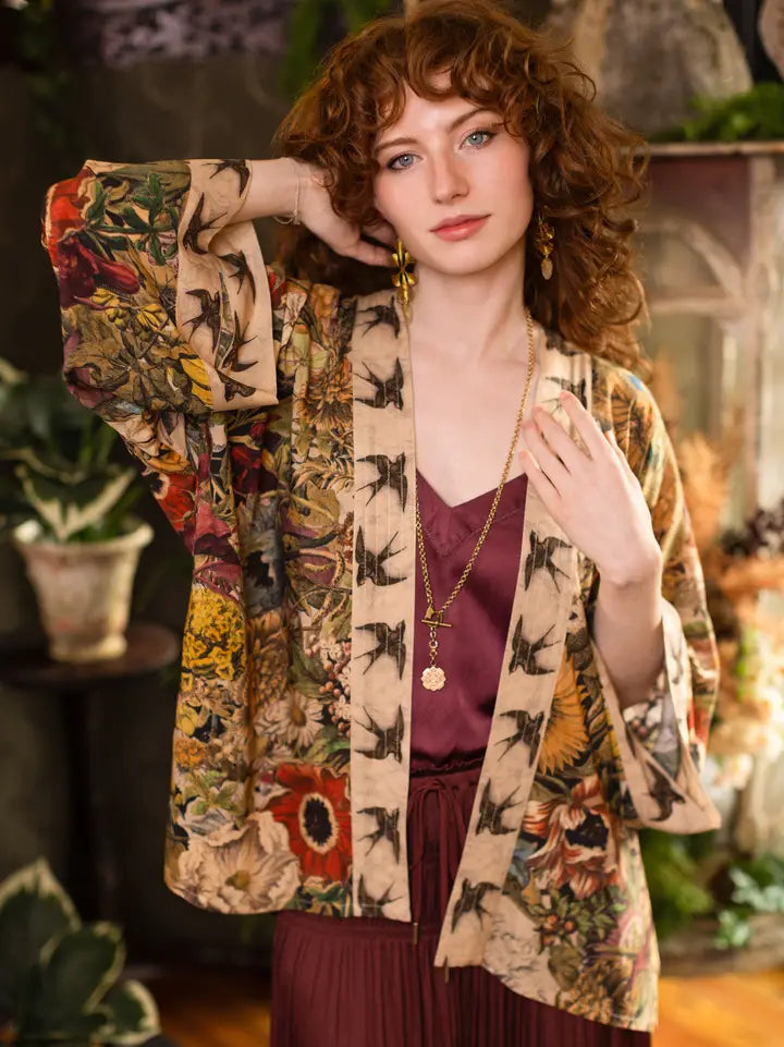 Cropped Kimono . Golden Hour.