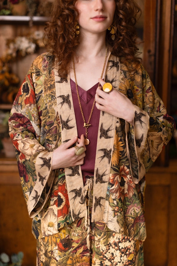 Cropped Kimono . Golden Hour.