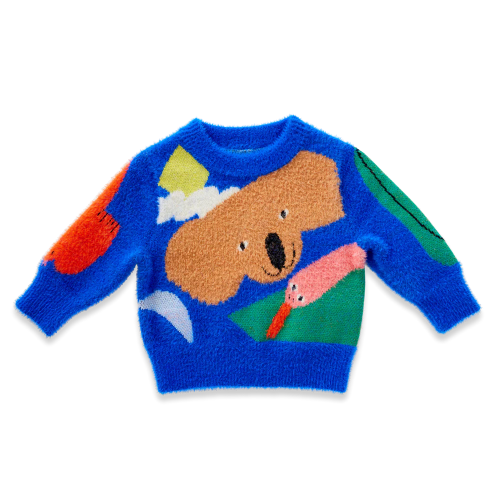 Little Billabong Fluffy Knit Jumper