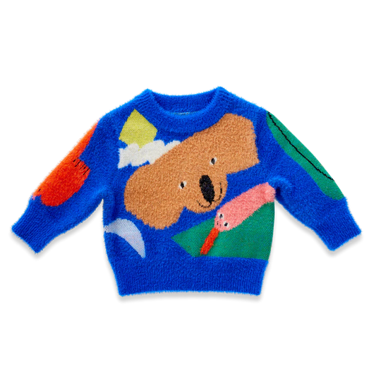 Little Billabong Fluffy Knit Jumper
