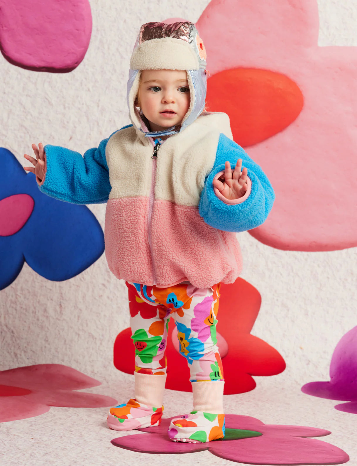 Hey Blomma Reversible Puffer Jacket