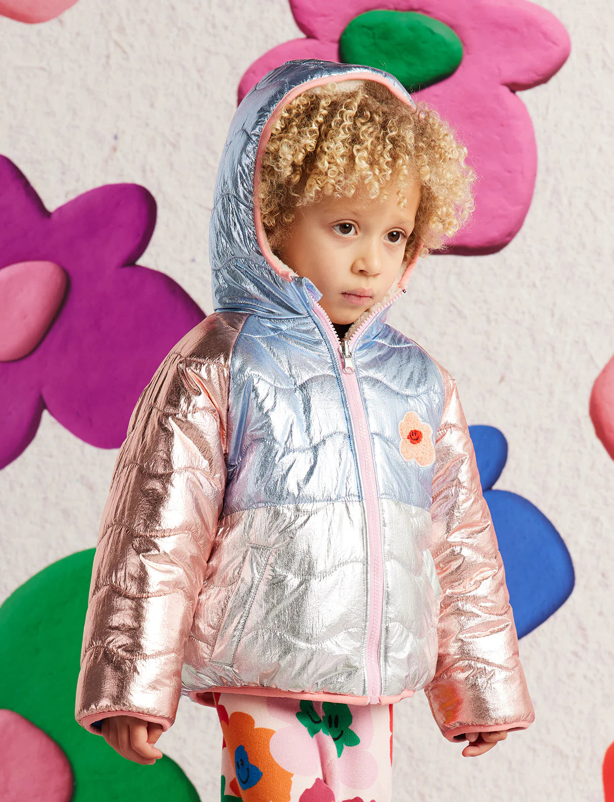 Hey Blomma Reversible Puffer Jacket