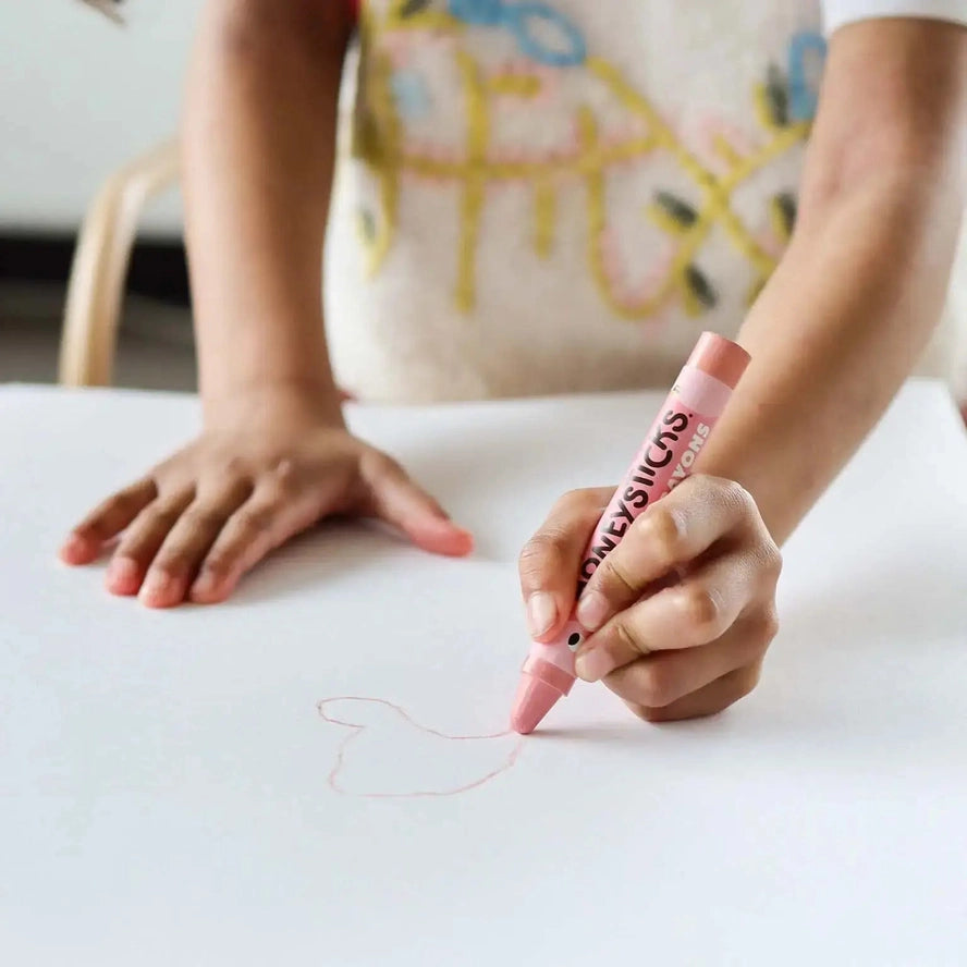 Honeysticks Beeswax Crayons . Jumbo's 12 Pack