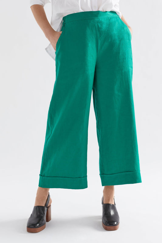 Pant . Vassa Culotte . Jewel Green .