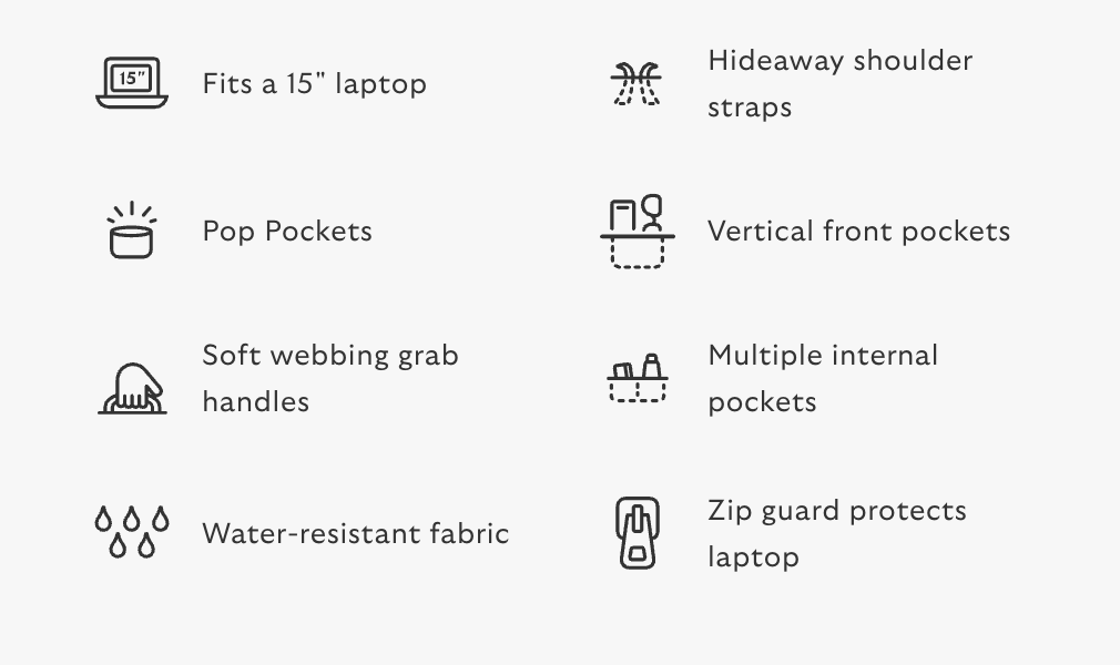 Bellroy Tokyo Totepack . Bronze