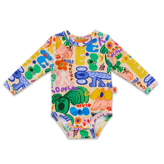 Koala 4ever Long Sleeve Bodysuit