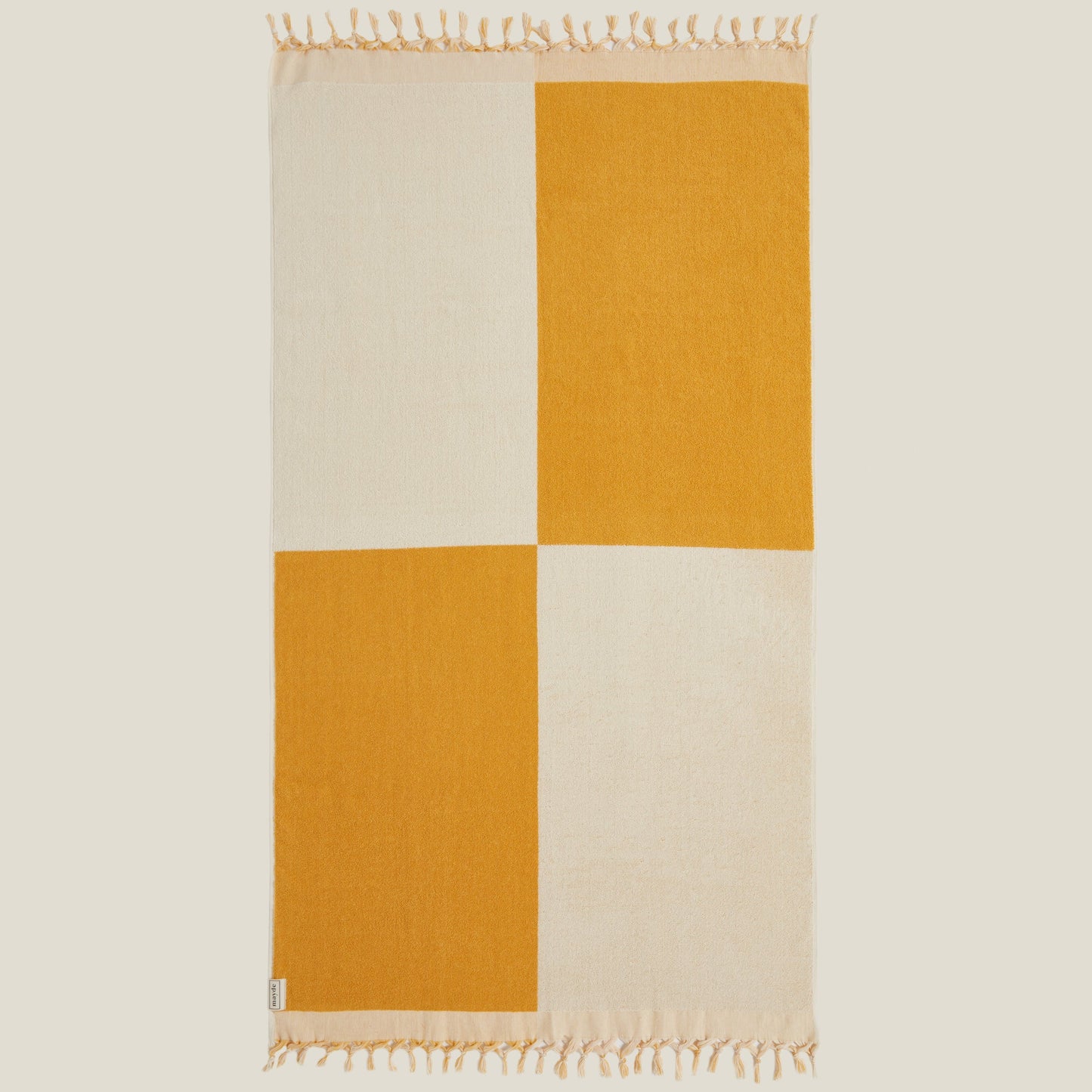 Adventure Towel . Mustard