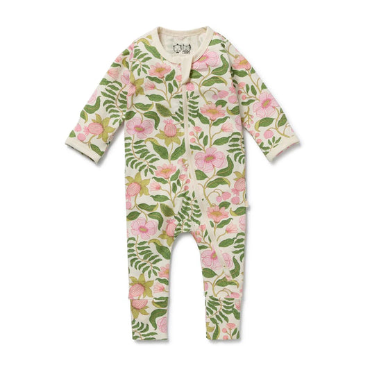Ma Fleur Organic Cotton Zipsuit