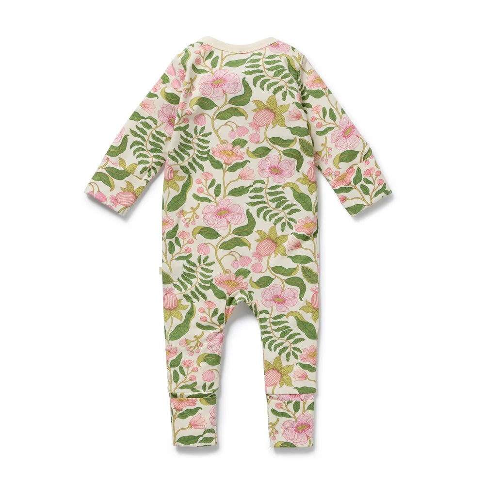Ma Fleur Organic Cotton Zipsuit