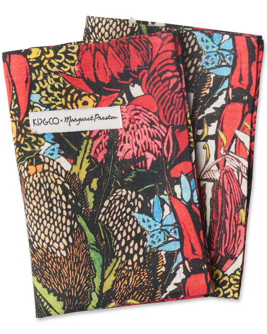 Margaret Preston Napkin Set of 4 . Bush Natives