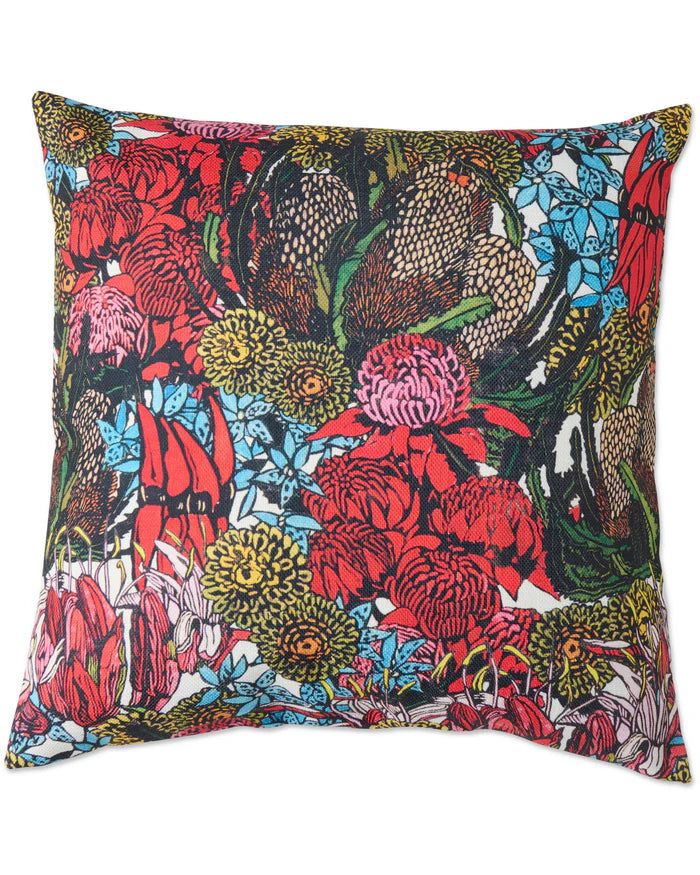 Margaret Preston Outdoor Cushion .  Bush Natives